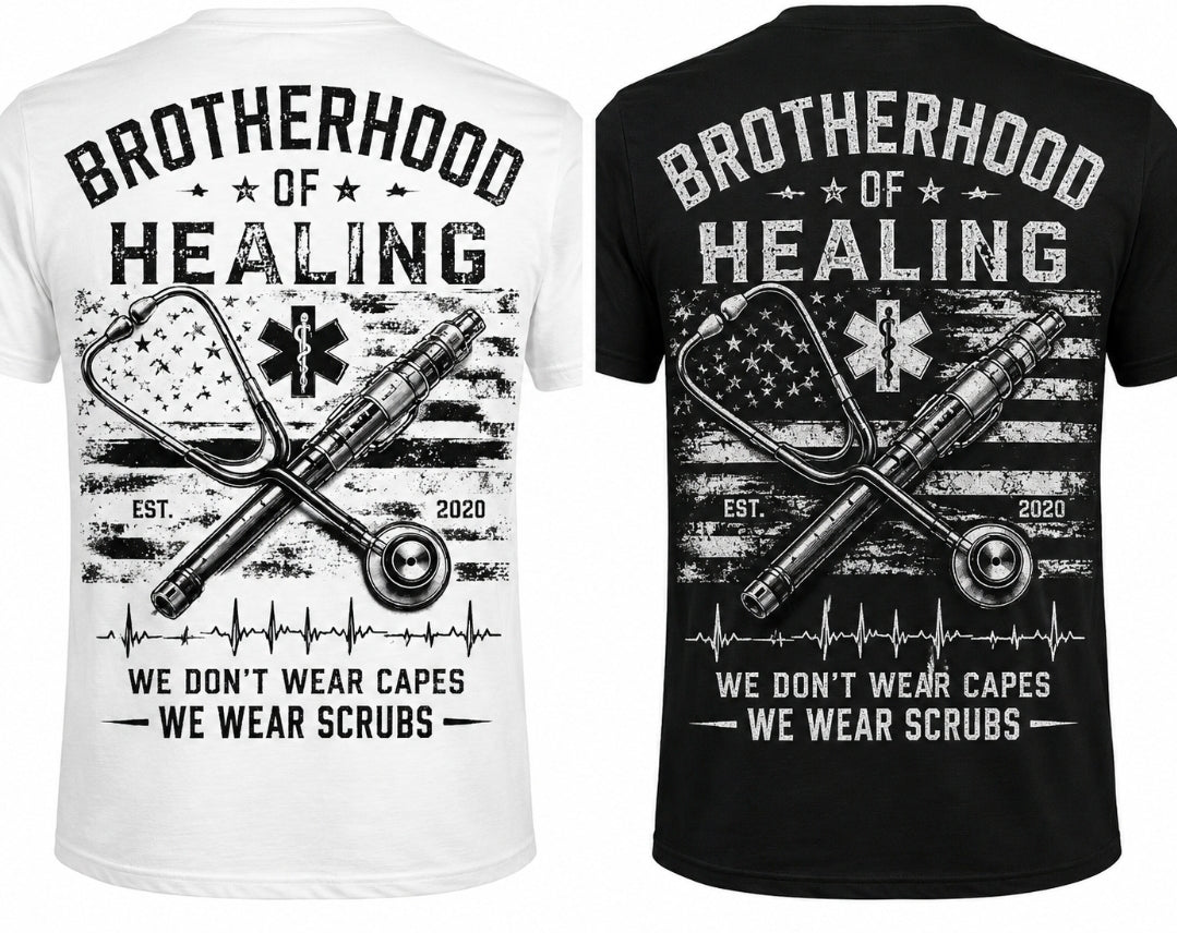 12K9 APPAREL- Brotherhood of Healing Tee