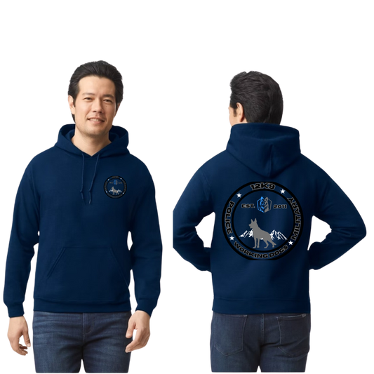 12K9 Police Military Working Dog Hoodie