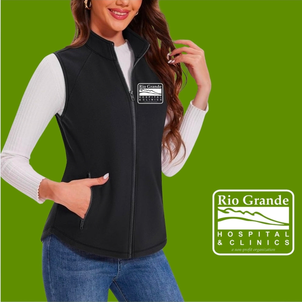 Rio Grande Hospital- womens fleece vest