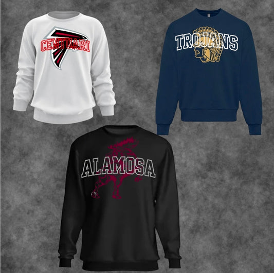 12K9APPAREL- Fan crew neck Sweatshirts