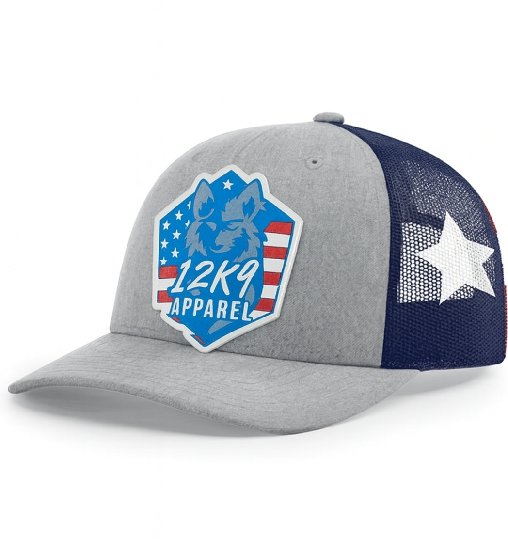 AMERICA FIRST- 12K9APPAREL HAT