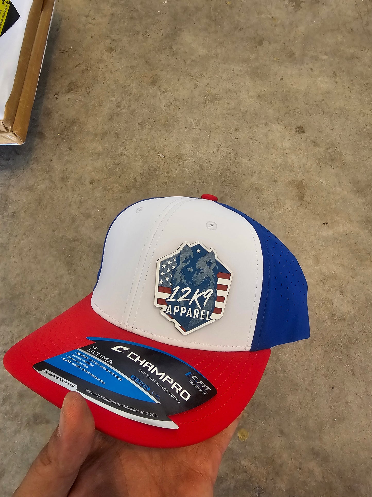 AMERICA FIRST- 12K9APPAREL HAT
