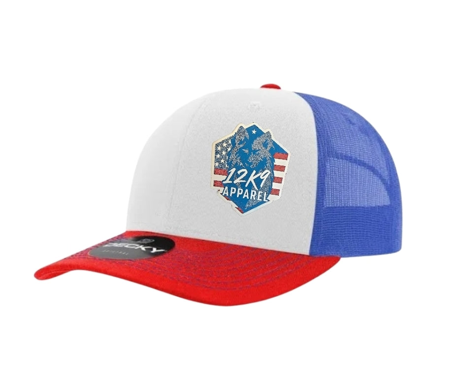 AMERICA FIRST- 12K9APPAREL HAT
