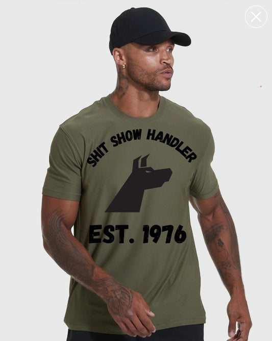 Shit Show Handler" K9 T-Shirt
