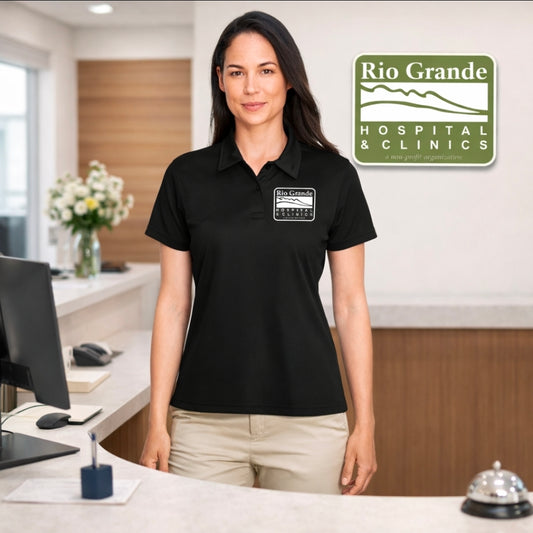 Rio Grande Hospital- women's performance polo