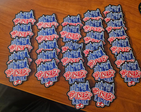 Street-level Policing embroidery patches