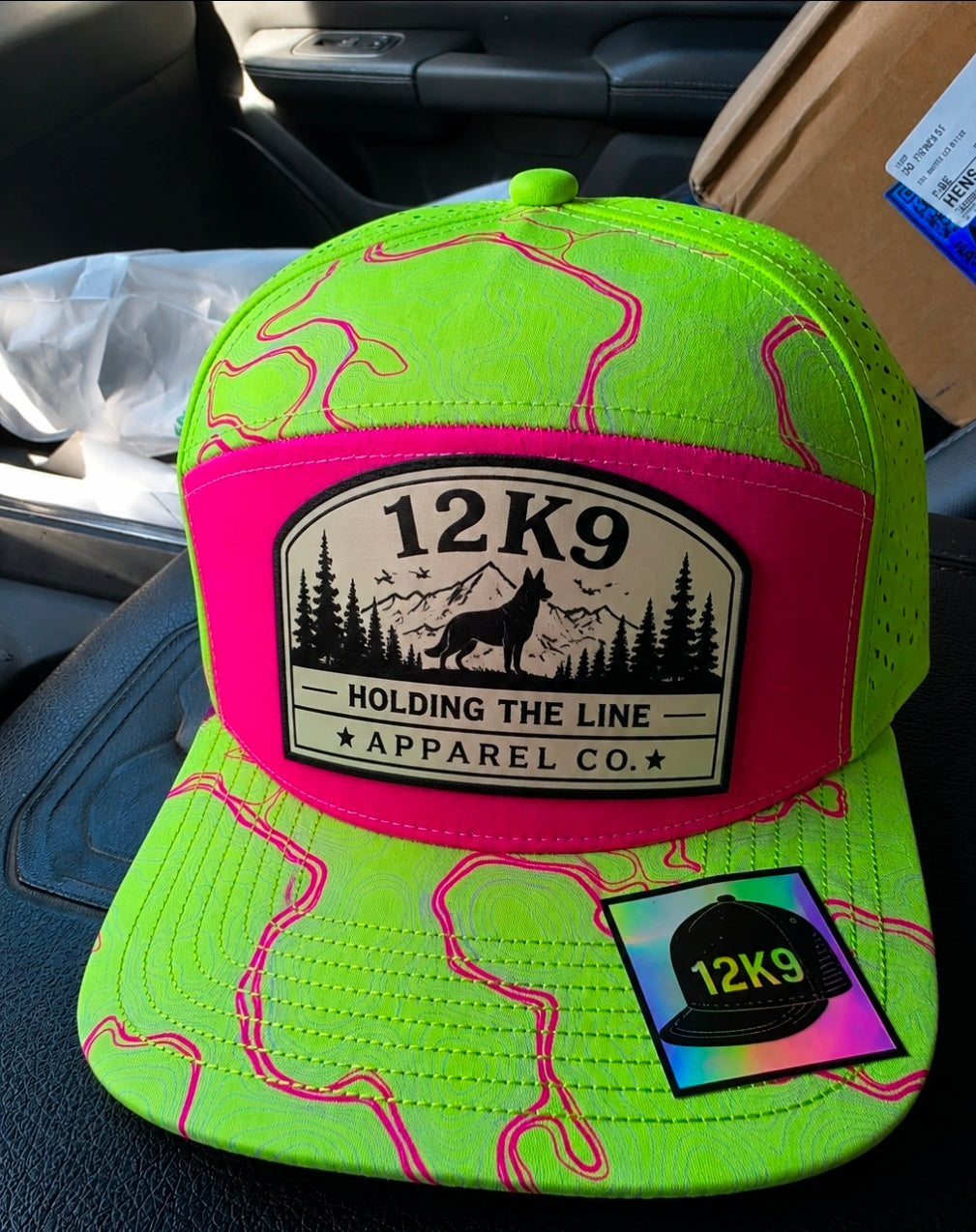 12K9APPAREL Flat Bill Hat