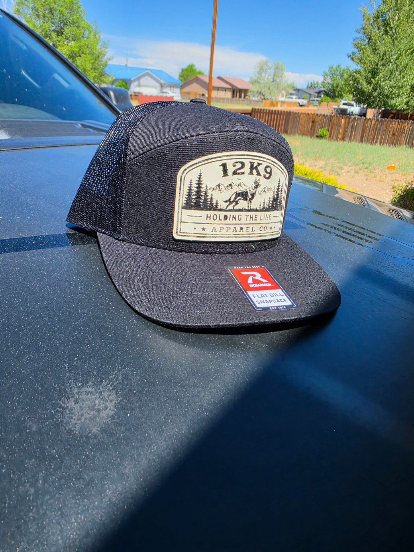 12K9APPAREL Flat Bill Hat