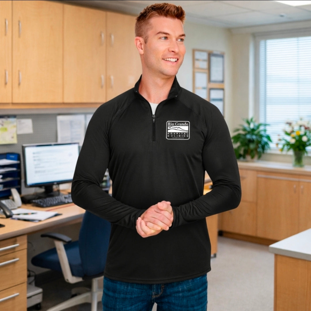 Rio Grande Hospital-Adult Daily Polyester 1/4 Zip