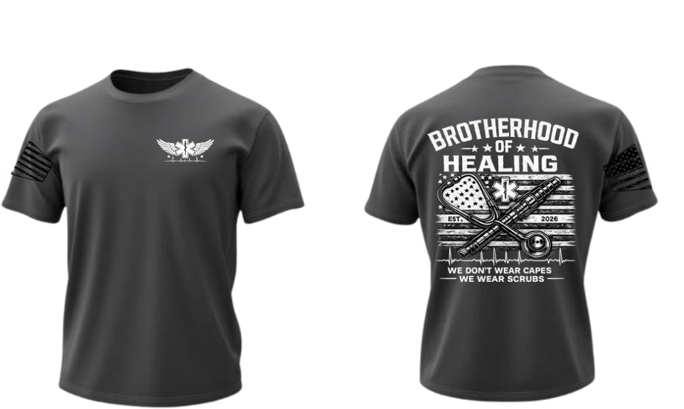 12K9 APPAREL- Brotherhood of Healing Tee