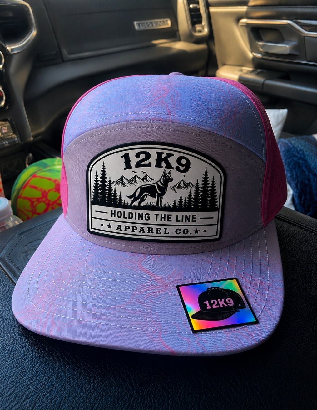 12K9APPAREL Flat Bill Hat