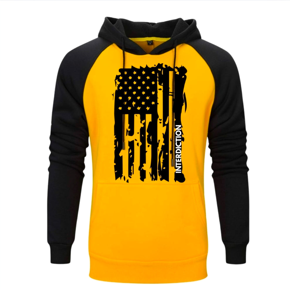 Interdiction Flag Hoodie by 12K9