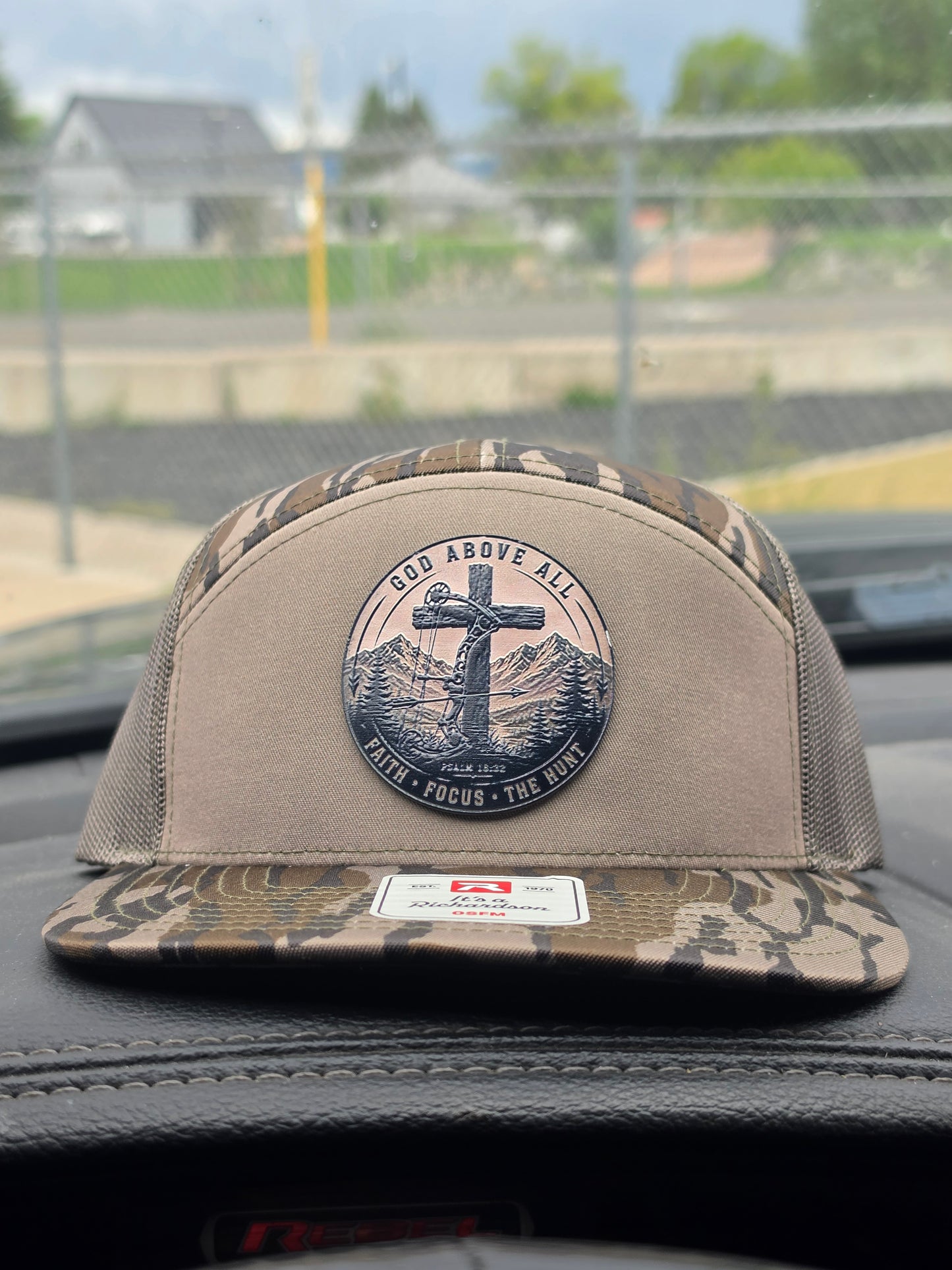 12K9APPAREL- God Above All Hunting hat