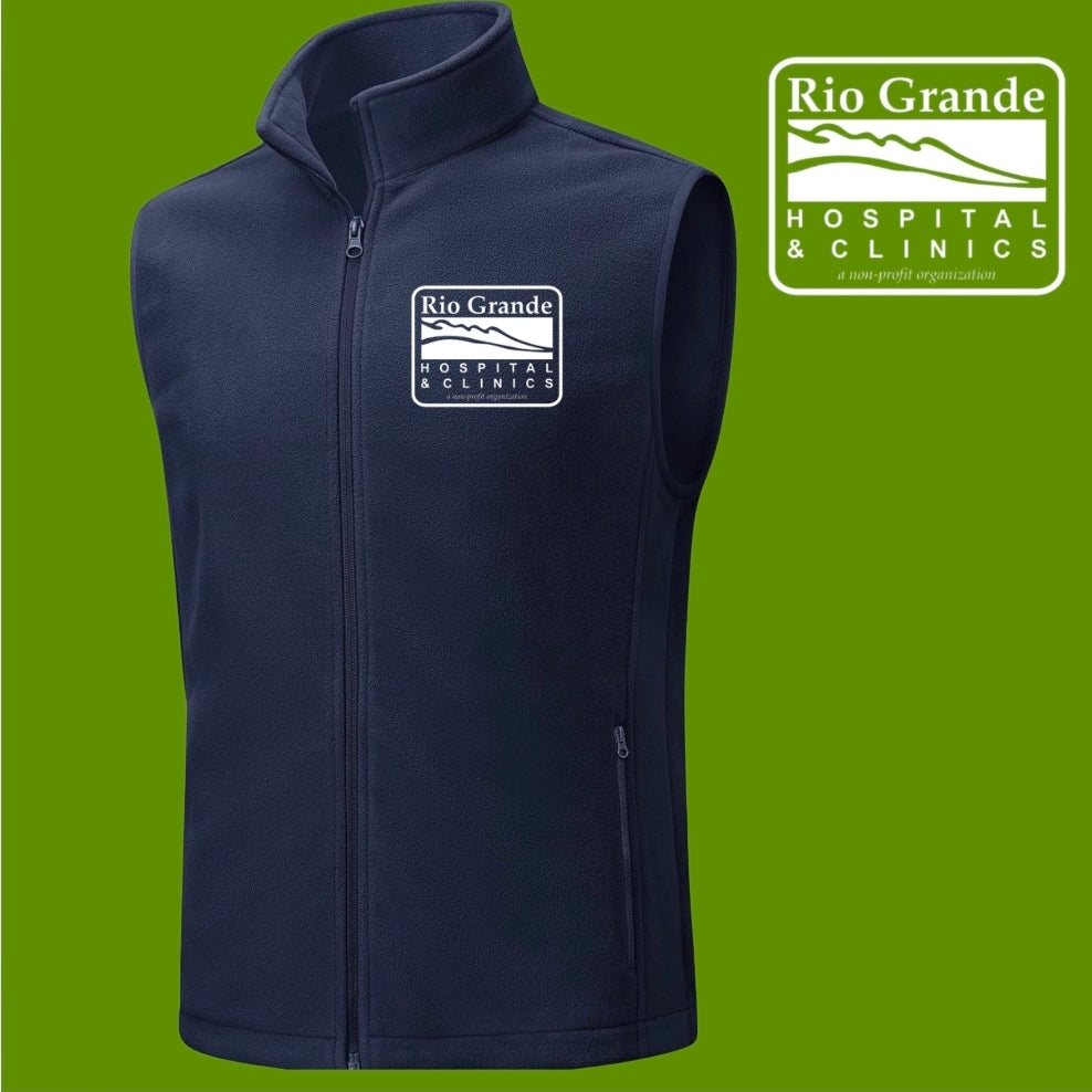 Rio Grande Hospital- Mens Fleece vest