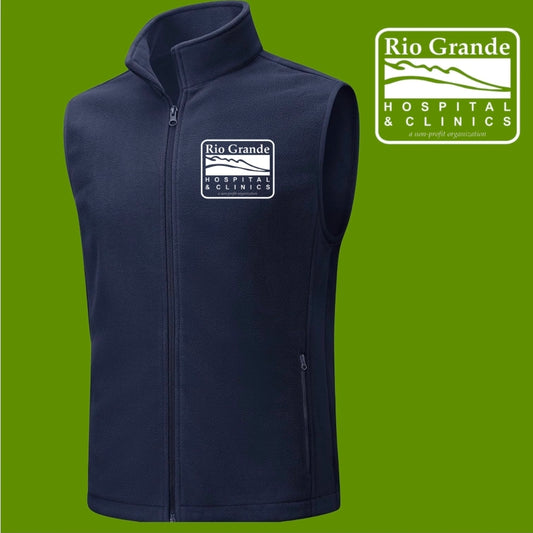 Rio Grande Hospital- Mens Fleece vest