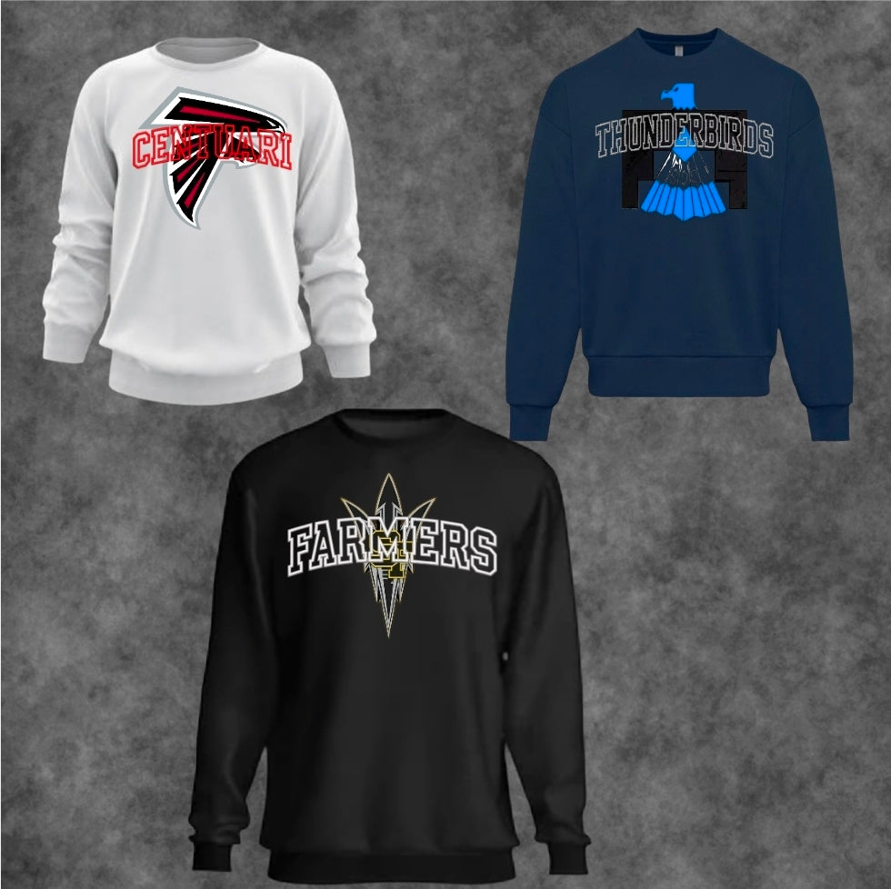 12K9APPAREL- Fan crew neck  Sweatshirts