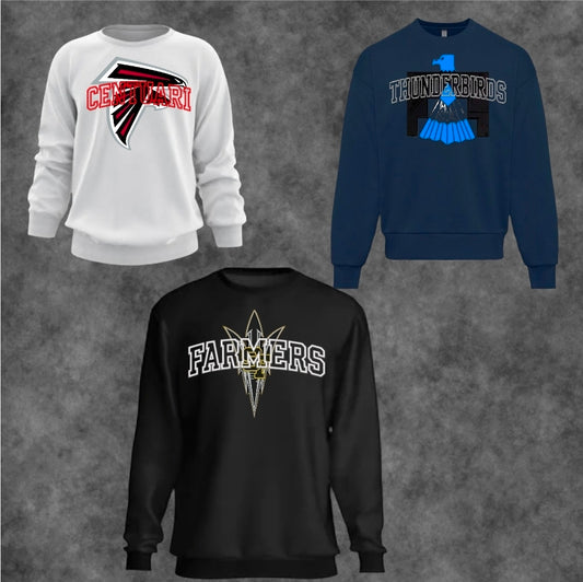 12K9APPAREL- Fan crew neck  Sweatshirts