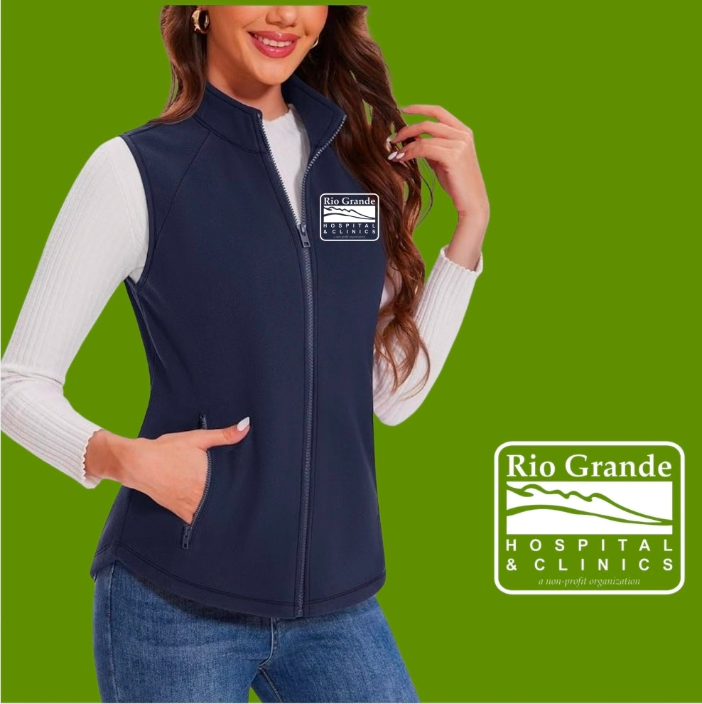Rio Grande Hospital- womens fleece vest