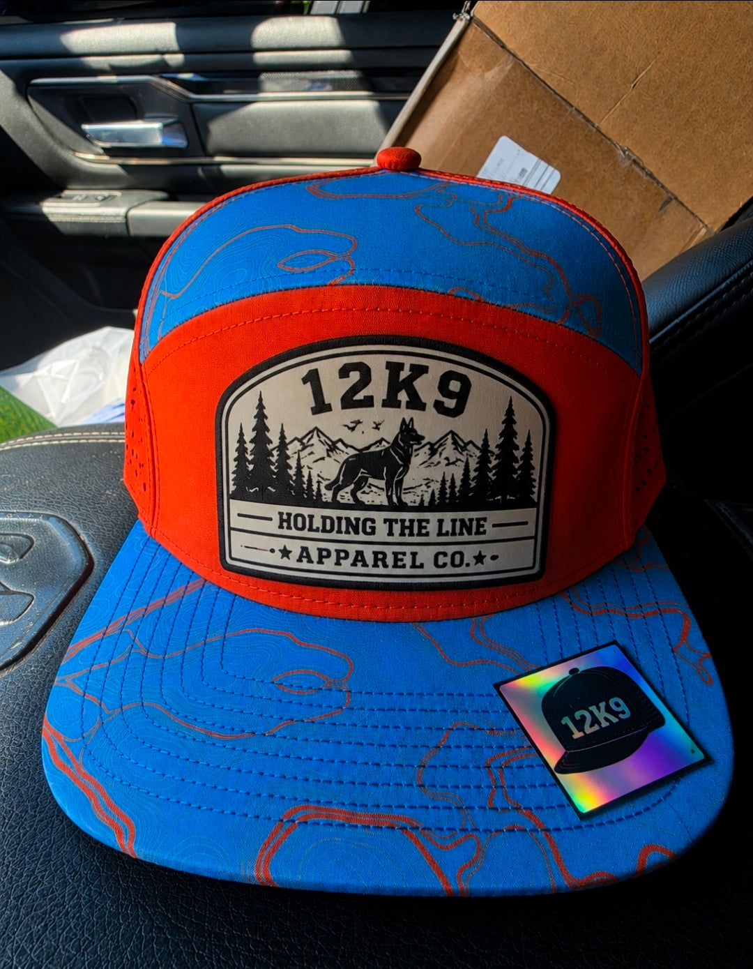12K9APPAREL Flat Bill Hat
