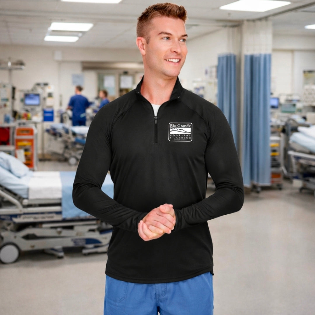 Rio Grande Hospital-Adult Daily Polyester 1/4 Zip