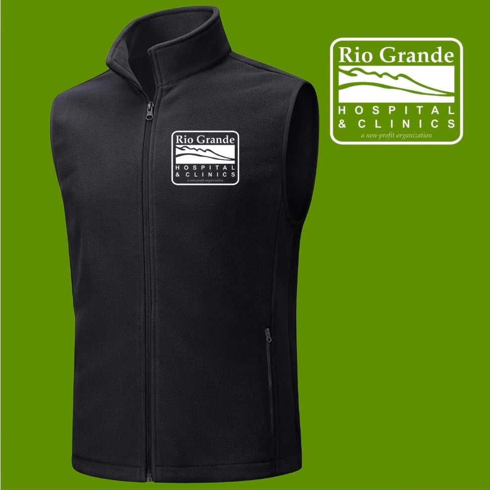 Rio Grande Hospital- Mens Fleece vest