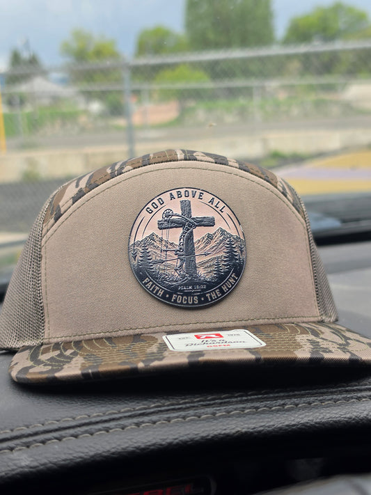 12K9APPAREL- God Above All Hunting hat